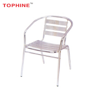 Hot sell all aluminum selectable colors garden chair